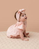 Load image into Gallery viewer, Bebe - Sage Woven Frill Bodysuit - Chalk Pink
