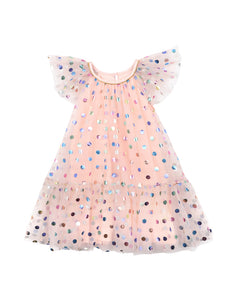 Bebe - Party Spot Tulle Dress (3-7 Yrs)