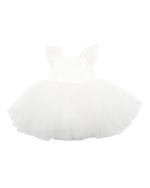 Load image into Gallery viewer, Bebe - Party White Glitter Tulle Dress
