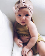 Load image into Gallery viewer, Snuggle Hunny Kids - Blush Pink Topknot Headband
