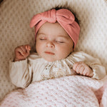 Load image into Gallery viewer, Snuggle Hunny Kids - Peach Topknot Headband
