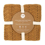 Load image into Gallery viewer, OB Designs - Cinnamon Handmade Crochet Baby Blanket
