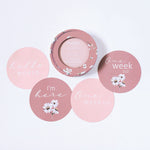 Load image into Gallery viewer, Snuggle Hunny Kids - Daisy &amp; Musk Pink Reversible Milestone Cards
