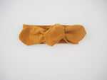 Load image into Gallery viewer, Snuggle Hunny Kids - Mustard Topknot Headband
