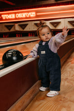 Load image into Gallery viewer, Goldie + Ace - Sammy Corduroy Overalls (Navy)
