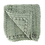 Load image into Gallery viewer, OB Designs - Sage Handmade Crochet Baby Blanket
