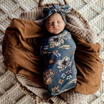 Load image into Gallery viewer, Snuggle Hunny Kids - Belle Snuggle Swaddle &amp; Topknot Set
