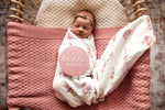 Load image into Gallery viewer, Snuggle Hunny Kids - Diamond Knit Baby Blanket (Rosa)
