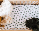 Load image into Gallery viewer, Snuggle Hunny Kids - Cactus Fitted Cot Sheet
