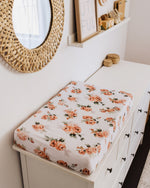 Load image into Gallery viewer, Snuggle Hunny Kids - Bassinet Sheet/Change Pad Cover (Rosebud)
