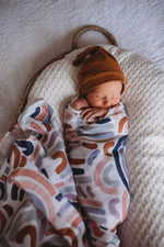 Load image into Gallery viewer, Snuggle Hunny Kids - Rainbow Baby Organic Muslin Wrap
