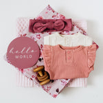 Load image into Gallery viewer, Snuggle Hunny Kids - Organic Muslin Wrap (Blossom)
