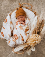 Load image into Gallery viewer, Snuggle Hunny Kids - Organic Muslin Wrap (Lion)
