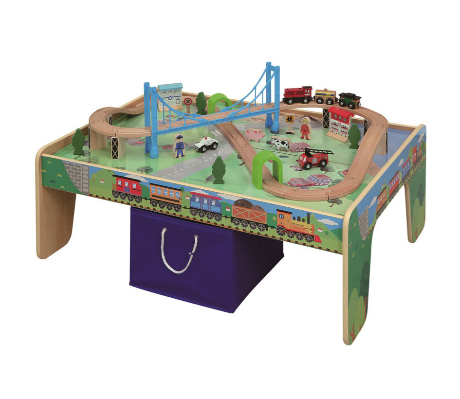 EverEarth - Train Table with 50pc Train Set