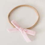 Load image into Gallery viewer, Snuggle Hunny Kids - Lullaby Pink Velvet Bow
