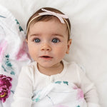 Load image into Gallery viewer, Snuggle Hunny Kids - Lullaby Pink Velvet Bow
