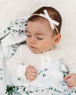 Load image into Gallery viewer, Snuggle Hunny Kids - White Velvet Bow
