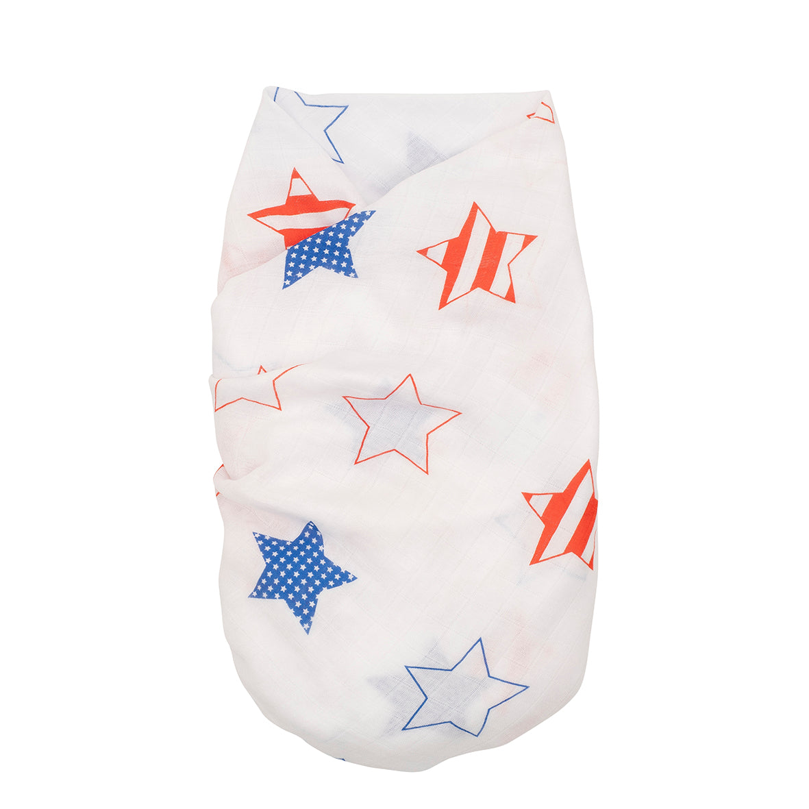 Proud Baby - Little Stars & Stripes USA Muslin Swaddle