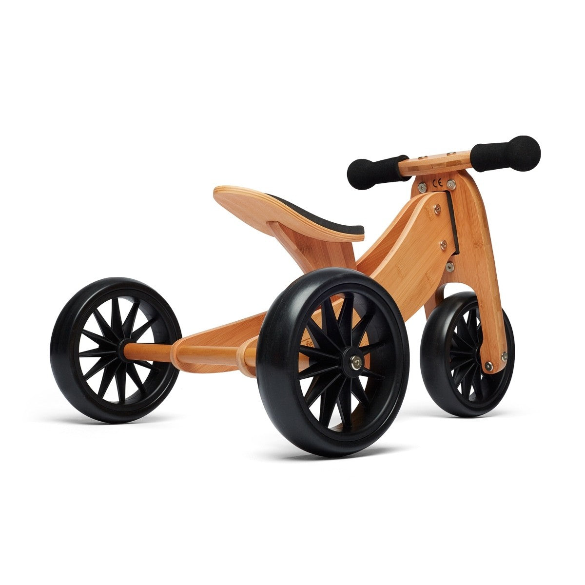 Kinderfeets - 2-in-1 Tiny Tot Tricycle & Balance Bike (Bamboo)
