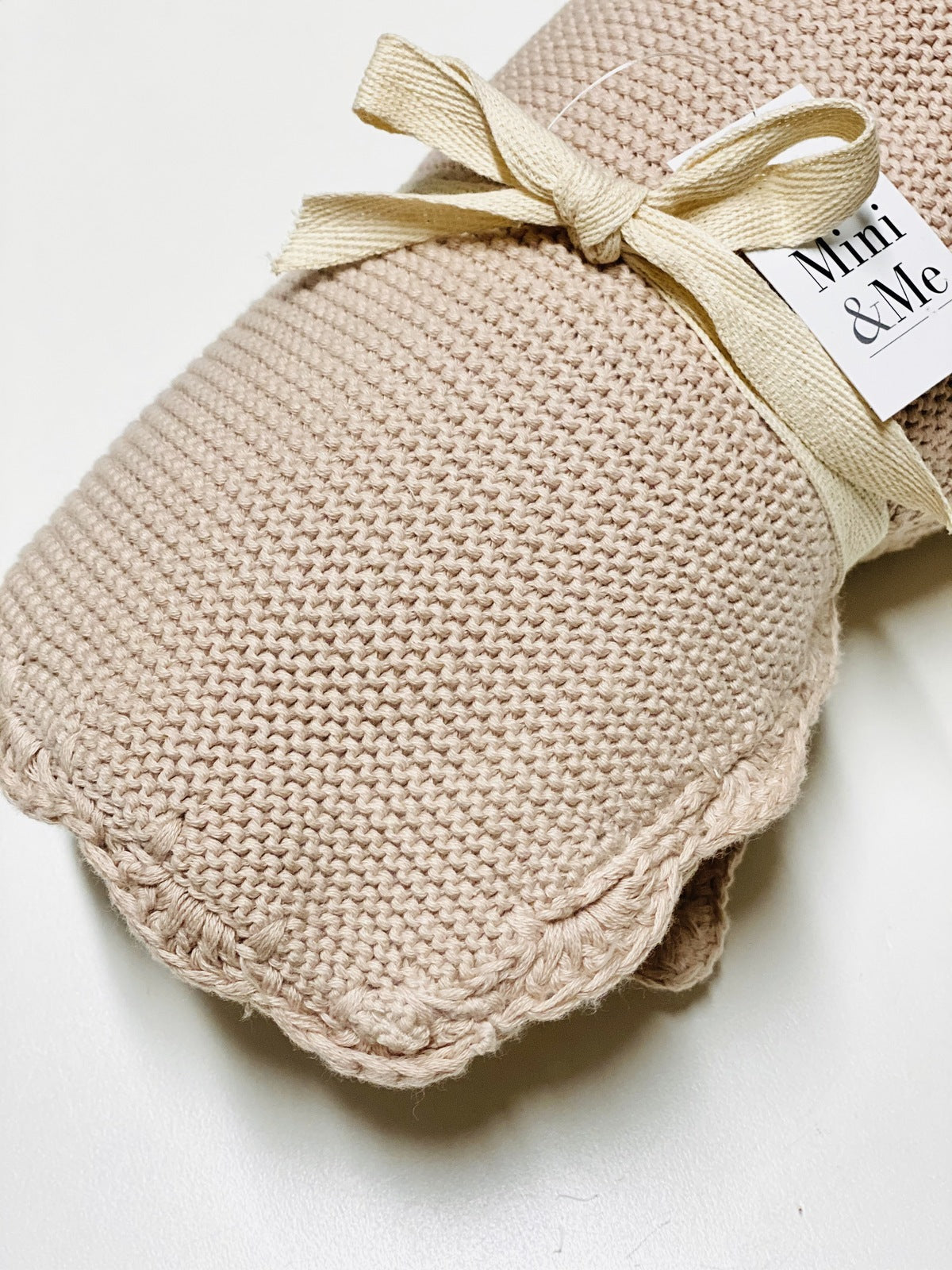 Mini & Me - Shell Baby Blanket - Seashell