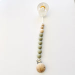 Load image into Gallery viewer, Mini &amp; Me - Luxe Dummy Chain - Olive
