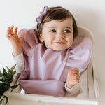 Load image into Gallery viewer, Snuggle Hunny Kids - Lavender Snuggle Bib Waterproof
