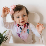 Load image into Gallery viewer, Snuggle Hunny Kids - Floral Kiss Dribble Bib

