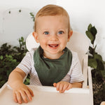 Load image into Gallery viewer, Snuggle Hunny Kids - Olive Dribble Bib
