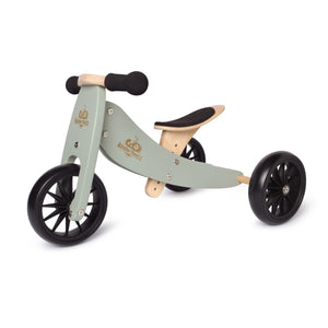 Kinderfeets - 2-in-1 Tiny Tot Tricycle & Balance Bike (Sage)