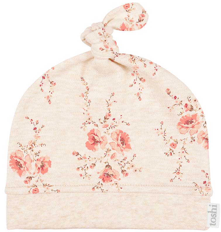 Toshi - Baby Beanie Print (Rustic Rose)