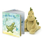 Load image into Gallery viewer, Jellycat - My Best Pet Book (Bashful Dinosaur Book)
