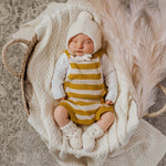 Load image into Gallery viewer, Snuggle Hunny Kids - Ivory Merino Wool Bonnet &amp; Booties
