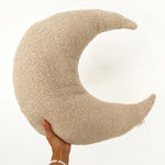 Load image into Gallery viewer, Calf &amp; Crew - Boucle Moon Feeding Pillow - White
