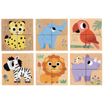 Load image into Gallery viewer, Djeco - Wild &amp; Co Wooden Puzzle
