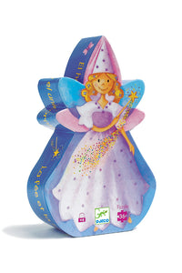 Djeco - Fairy And Unicorn 36pc Silhouette Puzzle