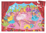 Load image into Gallery viewer, Djeco - Ballerina 36pc Silhouette Puzzle
