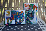 Load image into Gallery viewer, Djeco - Elephant 150pc Art Puzzle
