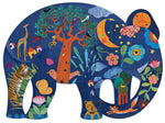 Load image into Gallery viewer, Djeco - Elephant 150pc Art Puzzle

