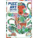 Load image into Gallery viewer, Djeco - Monkey 350pz Art Puzzle
