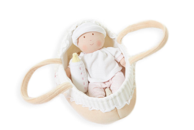 Tikiri - Grace Baby Doll in Carry Cot With Accessories