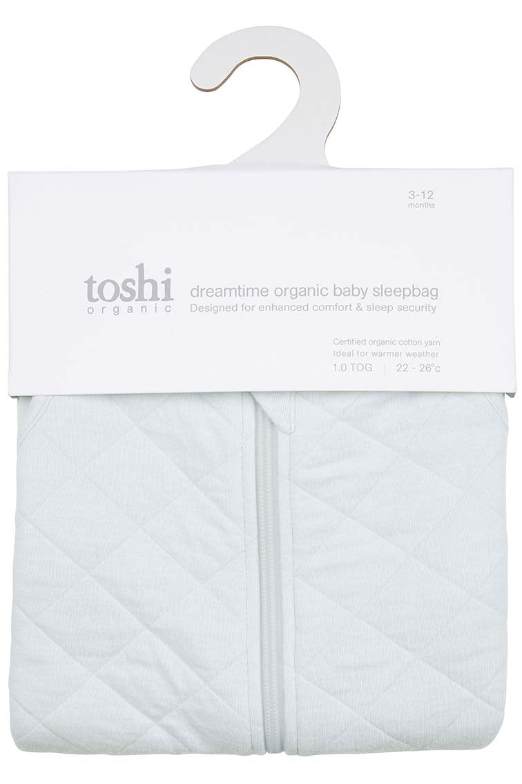 Toshi - Dreamtime Organic Baby Sleep Bag Sleeveless - Sky