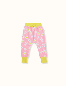 Goldie + Ace - Dahlia Daisy Terry Sweatpants (Pink)