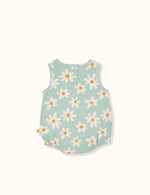 Load image into Gallery viewer, Goldie + Ace - Ditzy Daisy Bubble Romper (Mint)
