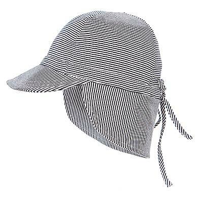 Toshi - Baby Flap Cap - Periwinkle