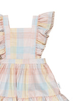 Load image into Gallery viewer, Huxbaby - Rainbow Ruffle Pinafore
