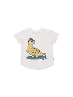 Load image into Gallery viewer, Huxbaby - Surfin&#39; Dino T-Shirt
