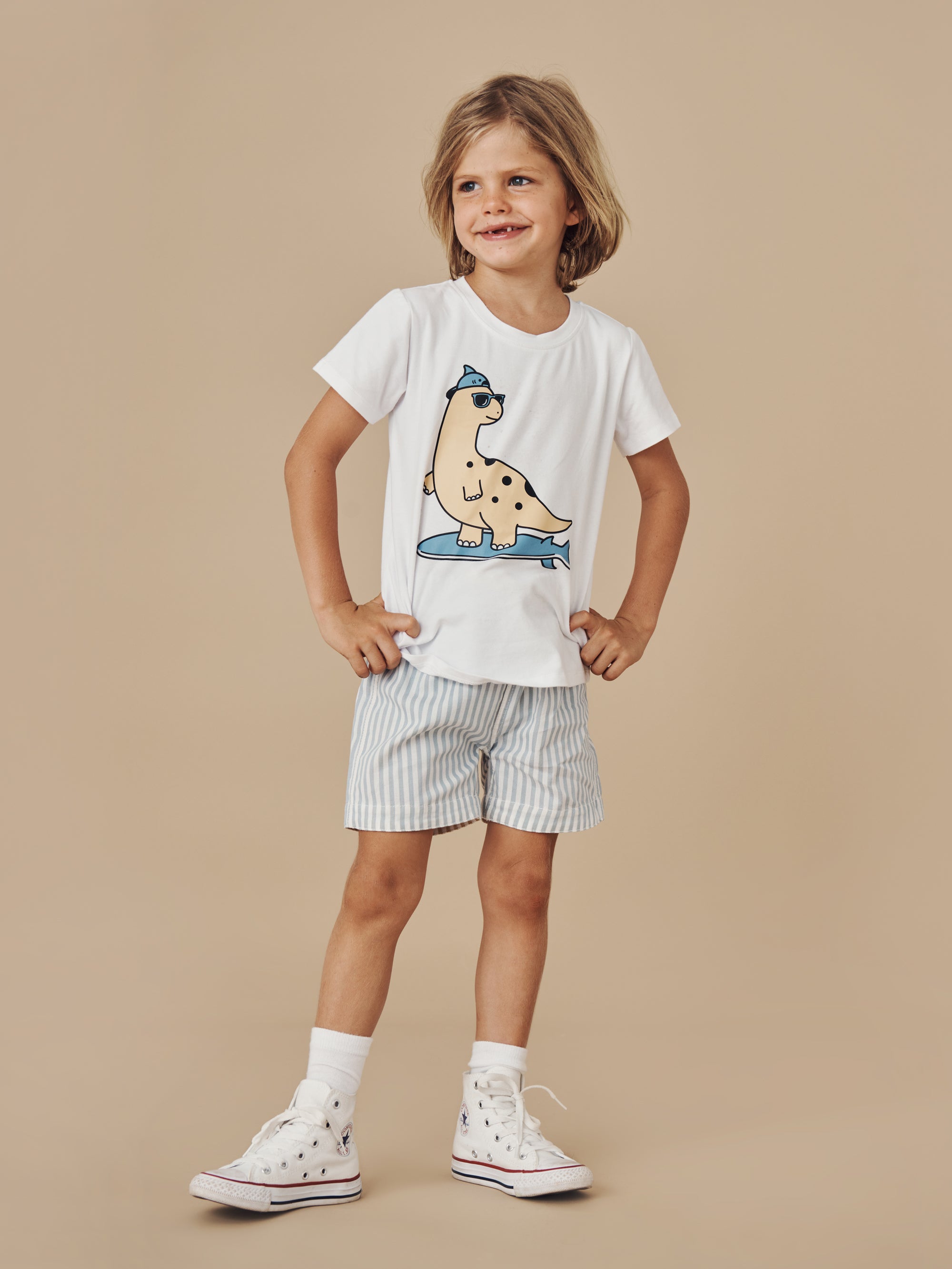 Huxbaby - Surfin' Dino T-Shirt