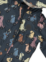 Load image into Gallery viewer, Huxbaby - Dino Racer Raincoat
