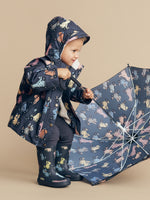 Load image into Gallery viewer, Huxbaby - Dino Racer Raincoat
