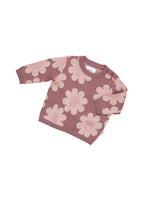 Load image into Gallery viewer, Huxbaby - Flower Knit Jumper
